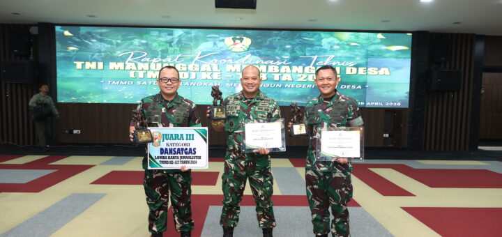 Penerimaan penghargaan kategori Dansatgas