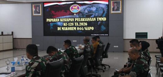 Paparan kegiatan TMMD ke-128