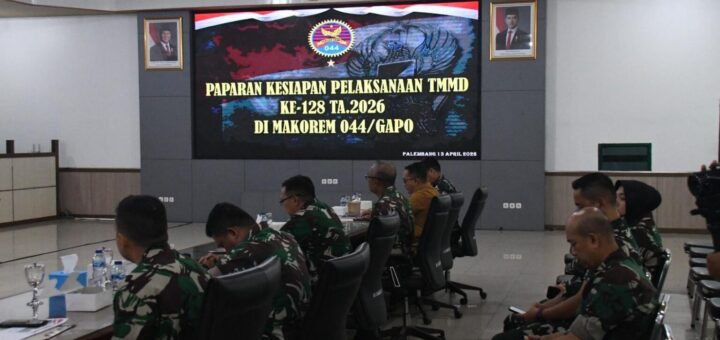 Paparan kegiatan TMMD ke-128