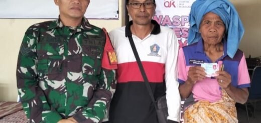 Kawal Penyaluran BLT DD, Sertru Ketut Suantara Pastikan Berjalan Aman Dan Tepat sasaran
