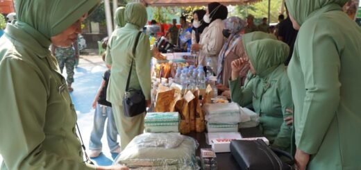 Sidrap Rayakan HUT TNI ke-81 dengan Pengobatan dan Bazar Murah untuk Warga