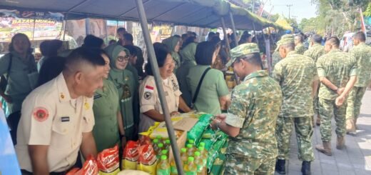 Bazar Pasar Murah HUT TNI ke-81: TNI Dukung Masyarakat dengan Layanan Kesehatan