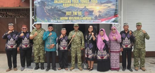 Dandim 1011/KLK Santuni Tokoh Agama dalam Merayakan HUT TNI ke-81