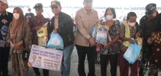 Bantuan Kemanusiaan Disalurkan Gubernur Kalteng untuk Korban Karhutla di Pulpis