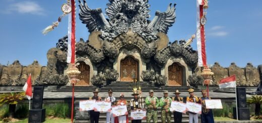 SMA Pariwisata Klungkung Ciptakan Sejarah dengan Menang di Lomba PBB HUT TNI