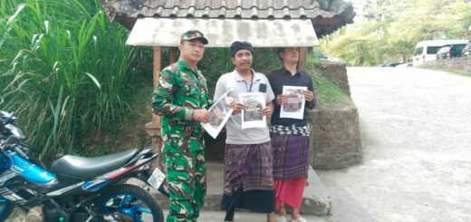 Sinergi TNI dan Masyarakat Pastikan Keberlangsungan Upacara Melasti di Pura Goa Lawah