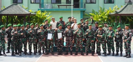 Tradisi Kodim 1610/Klungkung: Menyambut Generasi Baru dan Melepas Prajurit