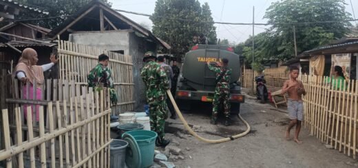 Kodim 1310/Bitung Salurkan Air Bersih untuk Atasi Krisis Kebutuhan Warga
