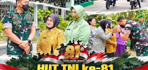 Korem 102/Pjg Rayakan HUT TNI ke-81 dengan Kegiatan Peduli Masyarakat