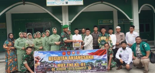 Dandim 1015/Sampit adakan kunjungan sosial memperkuat sinergi dengan masyarakat