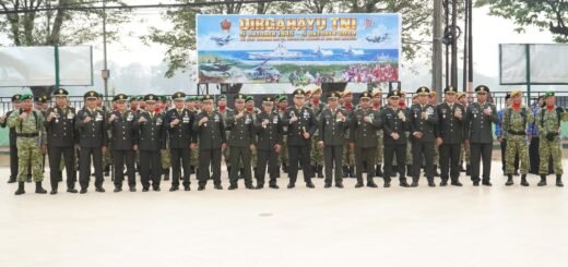 Upacara Khidmat HUT TNI ke-81 Diselenggarakan oleh Kodim di Kutai Kartanegara
