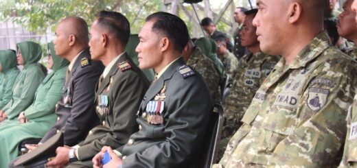 Dandim 1017/Lamandau Rayakan HUT ke-81 TNI dengan Keluarga Besar Kodim