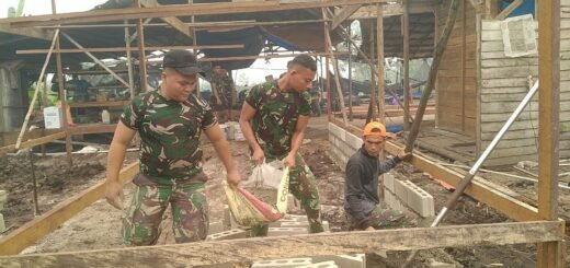 Kodim 1016/Plk Siapkan TMMD dengan Program Renovasi Rumah Warga