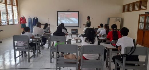 Danramil Kerambitan Berikan Pembekalan Kebangsaan kepada Calon Pekerja Muda