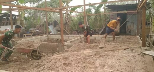 Kodim 1016/Plk Siapkan Program TMMD dengan Renovasi Rumah Warga
