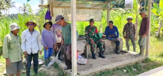 Keterlibatan Murah Hati TNI untuk Kesehatan Ibu dan Anak di Posyandu