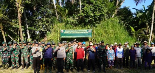 Dukungan TNI Kodim 1626/Bangli untuk Pangan Melalui Perbaikan Irigasi Desa Bunutin