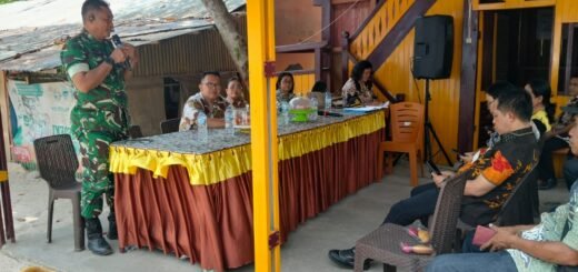 Danramil Likupang Dorong Kerjasama Antarsektor di Rapat Koordinasi Kecamatan