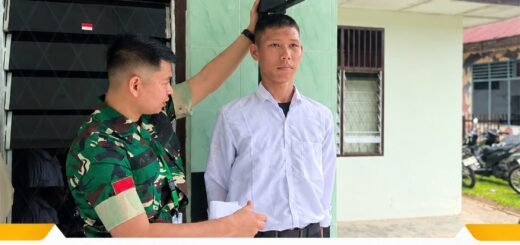 Calon Prajurit TNI AD Dapat Motivasi dari Babinsa di Labuhanbatu