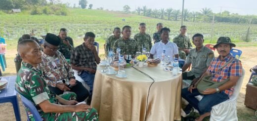 Kompi Produksi TNI Diluncurkan Melalui Vicon yang Dipimpin di Aceh Utara