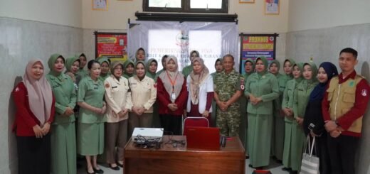 Kesehatan Perempuan Terjaga, Persit KCK Sidrap Laksanakan Skrining HPV