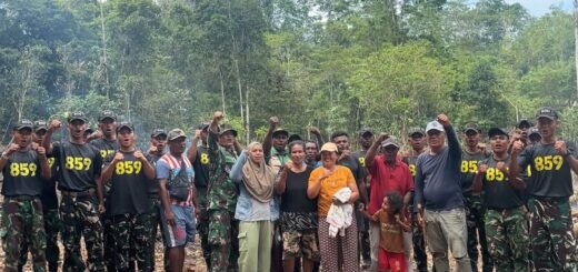 Akselerasi Pertanian: Kolaborasi Yonif dan Komunitas untuk Supiori yang Sejahtera