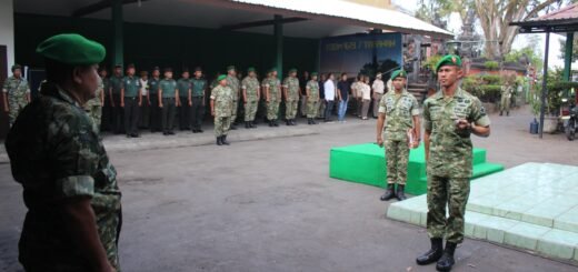 Momen Berharga, 27 Anggota Kodim Tabanan Terima Kenaikan Pangkat Signifikan