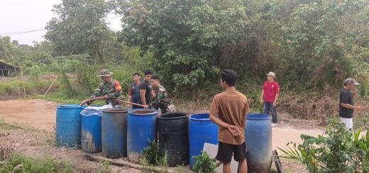 Kolaborasi TNI dan Organisasi Sosial Salurkan Air Bersih di Mentaya Hilir Selatan