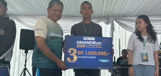 Keberhasilan Serda Nicholas Raih Juara III Lari 5K UNANDRUN 2026