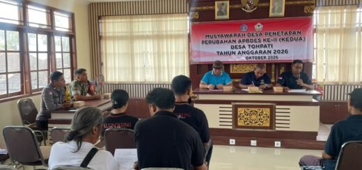 Peran TNI dalam Musyawarah Desa Tohpati Mendorong Pembangunan Berbasis Komunitas