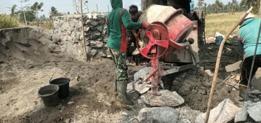 Pembangunan Jembatan Gantung Sipodeceng Dapatkan Dukungan Penuh dari Warga dan TNI