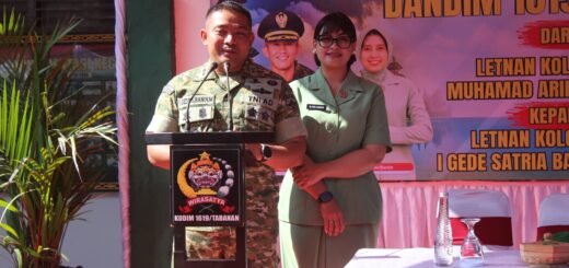 Serah Terima Jabatan di Kodim Tabanan, Awal Baru untuk Dedikasi TNI