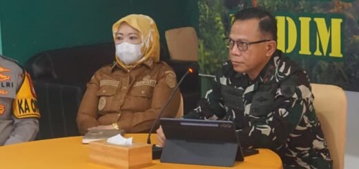 Kerja Sama Penanganan Karhutla, Pangdam XXII dan Forkopimda Kobar Adakan Vicon