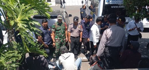 Patroli Gabungan TNI-Polri di Terminal Loka Crana, Cegah Narkoba di Bangli