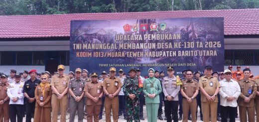 Pembukaan TMMD ke-130: Komitmen TNI dan Pemda di Muara Bakah