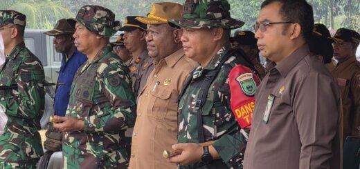 Dandim 1705/Nabire Tegaskan Komitmen dalam TMMD Ke-130 di Wanggar Sari