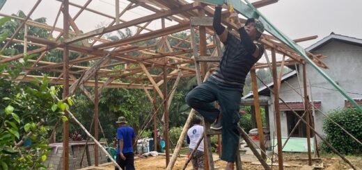 Satgas TMMD Reguler Ke-130 Percepat Pembangunan Rumah Layak di Landak