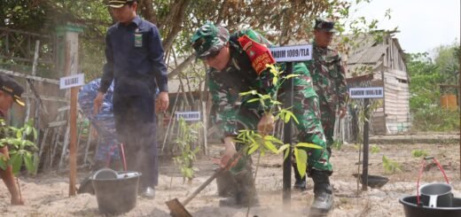 TMMD ke-130: Komitmen TNI untuk Lingkungan Lewat Aksi Penanaman Pohon