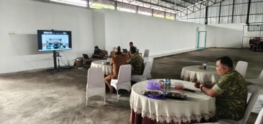 Strategi Penanganan Karhutla di Kapuas Dibahas dalam Rapat Virtual Pangdam