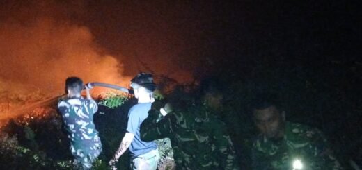 Letkol Dwi Candra Pimpin Upaya Penanggulangan Kebakaran Hutan di Kotawaringin Timur