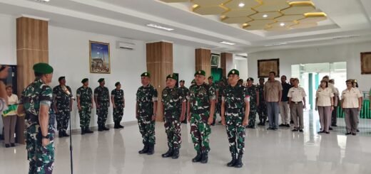 Sebelas Anggota Kodim 1610/Klungkung Raih Pangkat Baru dengan Kebanggaan