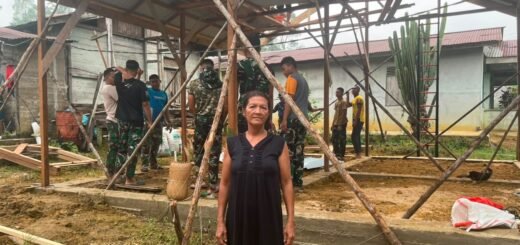 Pembangunan Rumah Bu Suhanim oleh TMMD ke-130 Berikan Naiasan Baru