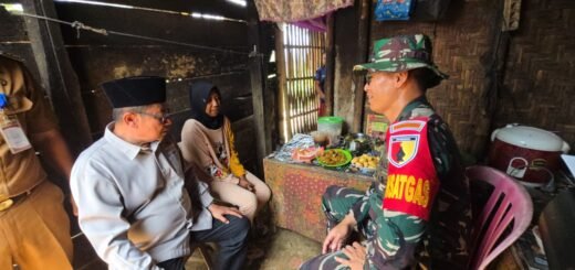 Dandim 0818 Kunjungi Desa Taji untuk Pantau Program Bantuan RTLH TNI