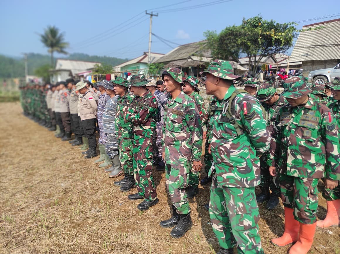 Satgas TMMD Ke-130 Siap Renovasi Rumah Warga Usai Laksanakan Apel Pagi