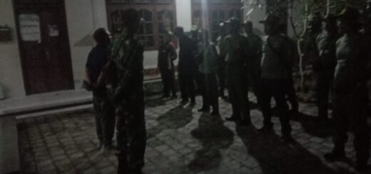 Babinsa dan Tim Gabungan Lakukan Inspeksi untuk Amankan Lingkungan Semarapura Kangin