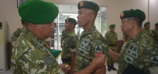 Dandim 1014/Pbn Ajak 23 Personel Baru Naik Pangkat untuk Berkinerja Lebih Baik