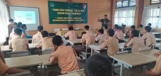 Siswa SMKN 11 Tangerang Terlibat dalam Program Kebangsaan TMMD 2026