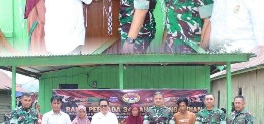 Kodim Bombana Rayakan 34 Tahun Pengabdian dengan Serah Terima Rumah Layak Huni