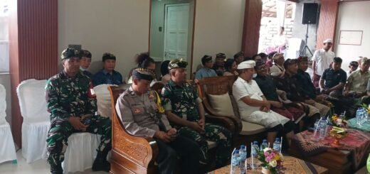 Kehadiran TNI Di Peresmian Kantor LPD Perkuat Dukungan Masyarakat Desa Adat