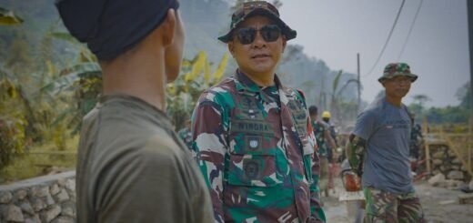 Semangat TNI di TMMD ke-130 Terus Dibiarkan Membara di Luwu Timur